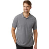 AllPro Men's Heather Granite Pique Polo