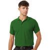 AllPro Men's Olive Green Pique Polo