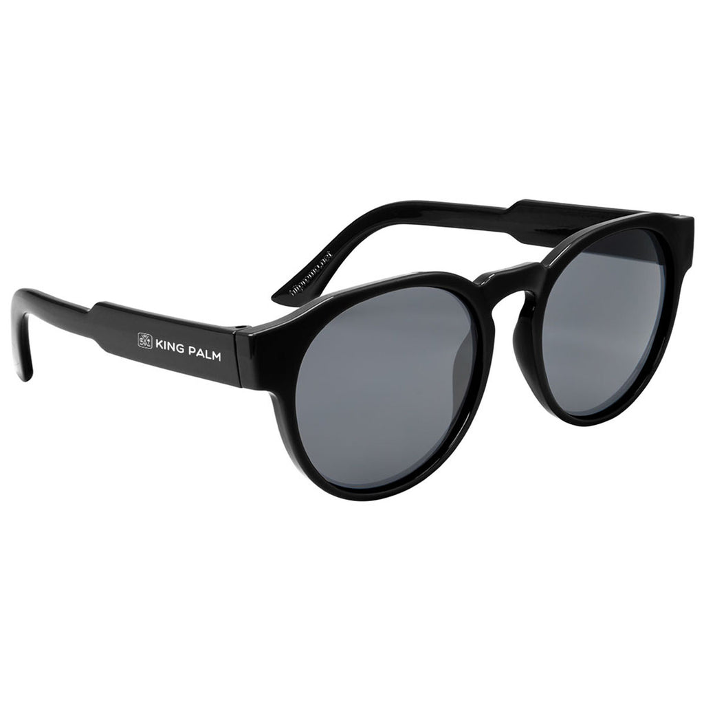 Hit Black Gatsby Recycled Frame Sunglasses