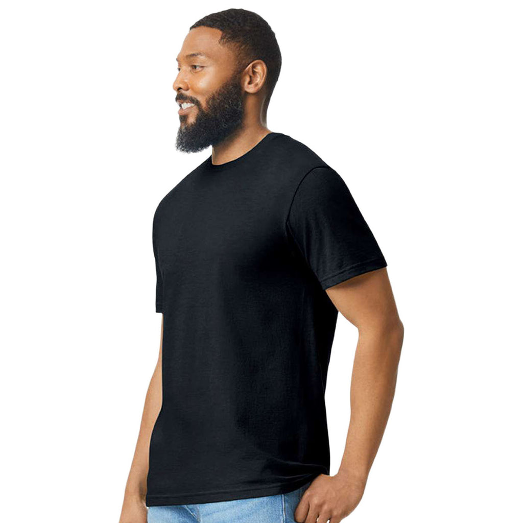 Gildan Unisex Pitch Black Softstyle CVC T-Shirt