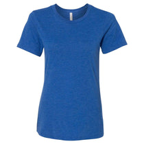 Bella + Canvas Women's True Royal Triblend Relaxed Fit Triblend Tee