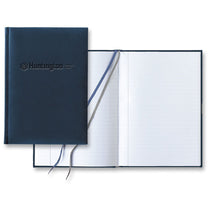 Castelli Navy Tucson Slim Grande Lined White Page Journal