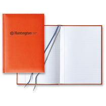 Castelli Orange Tucson Slim Grande Lined White Page Journal