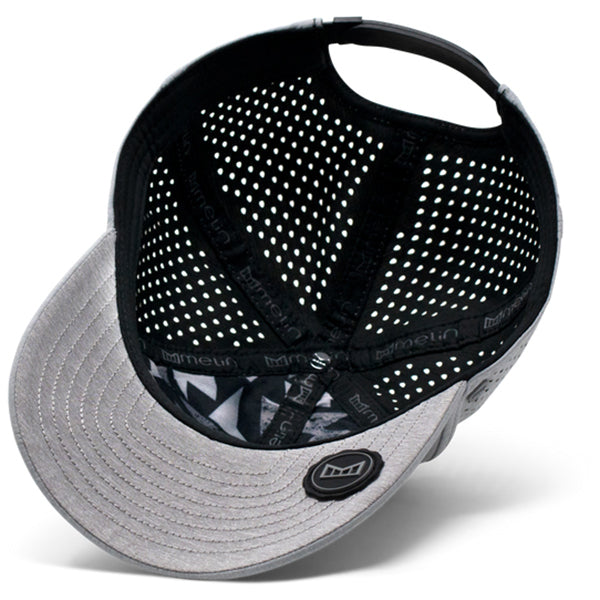 Melin Heather Grey A-Game Hydro Classic Performance Snapback Hat