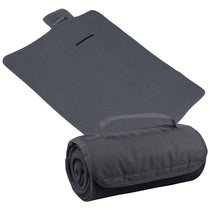 48-Hour Hit Charcoal Roll-Up Blanket