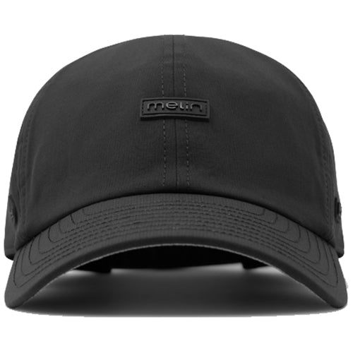 Melin Black Legend Hydro Performance Dad Hat