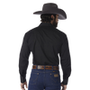 Wrangler Men's Black Sport Western Snap Shirt