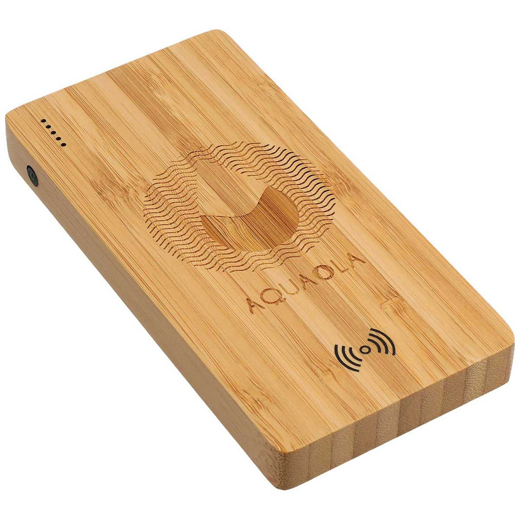 48-Hour Leed's Wood Plank 5000 mAh Bamboo Wireless Power Bank