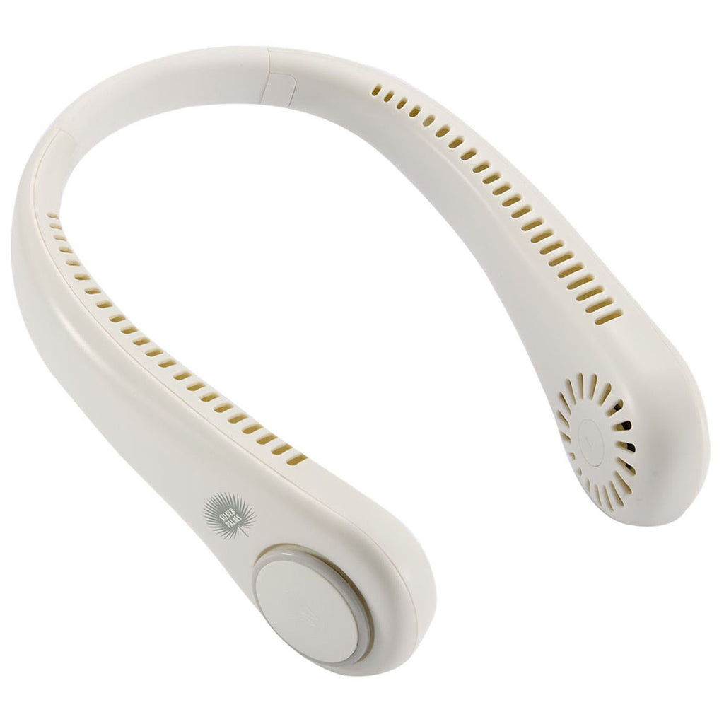 Wellable White Wireless Neck Fan