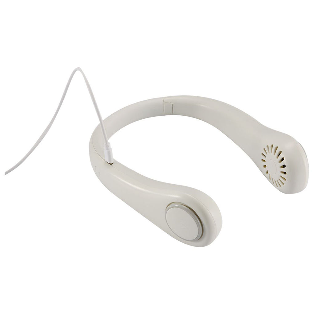 Wellable White Wireless Neck Fan