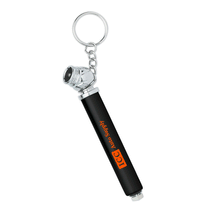 Hit Black Mini Tire Gauge Key Chain