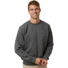 Dri Duck Men's Dark Oxford Granit Crewneck Pullover