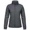 Landway Women's Charcoal Atmos Full-Zip Windbreaker