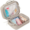 Wellable Grey Clear Travel Case