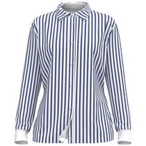 A. PUTNAM Women's Mari Stripe Classic Button Up