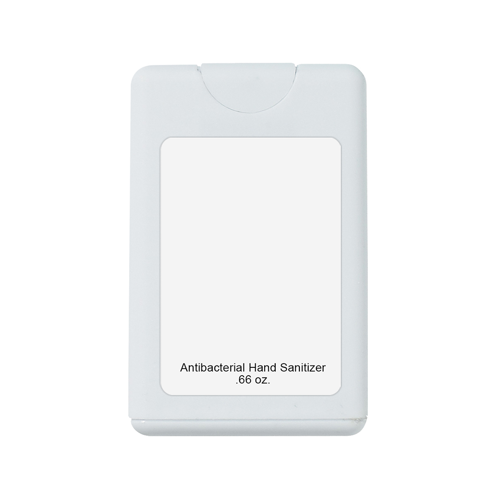 Hit White .66 Oz. Card Shape Hand Sanitizer