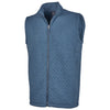 Charles River Men's Storm Blue Heather Franconia Quilted Vest