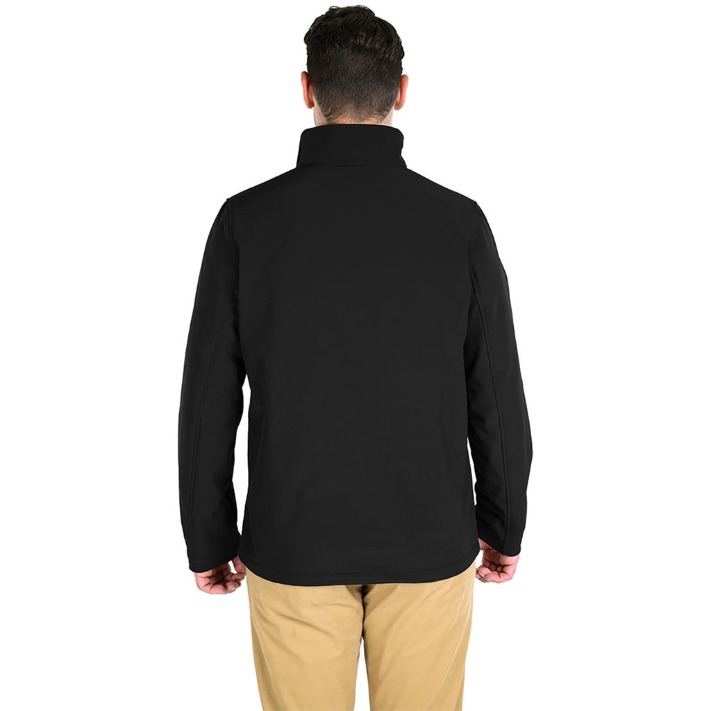 Charles River Men's Black Supreme Soft Shell Jacket