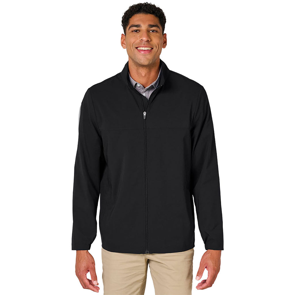 Charles River Men's Black Lexington Stretch Full Zip Jacket