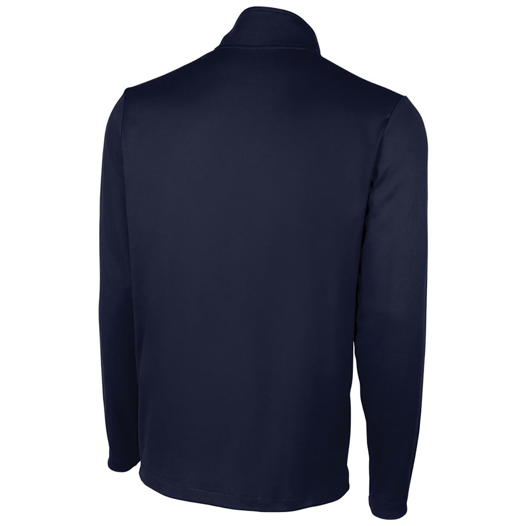 Charles River Men's Navy Nu Fitness Quarter Zip