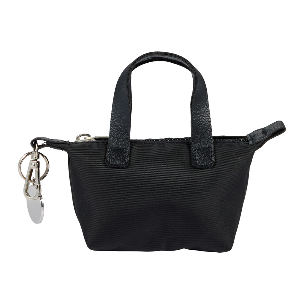 Leed's Black Mini Fontaine Tote Charm