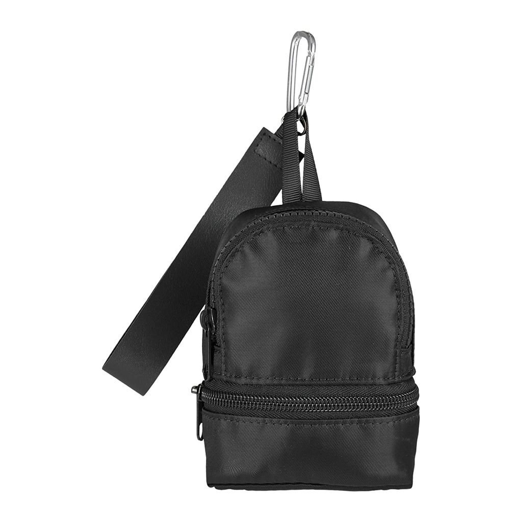 Leed's Black Mini Daybreak Backpack Charm