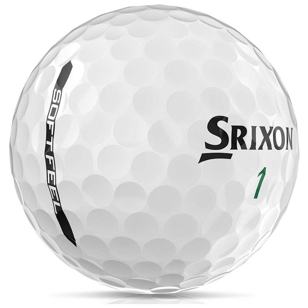 Srixon White Soft Feel Golf Balls - 12 Pack