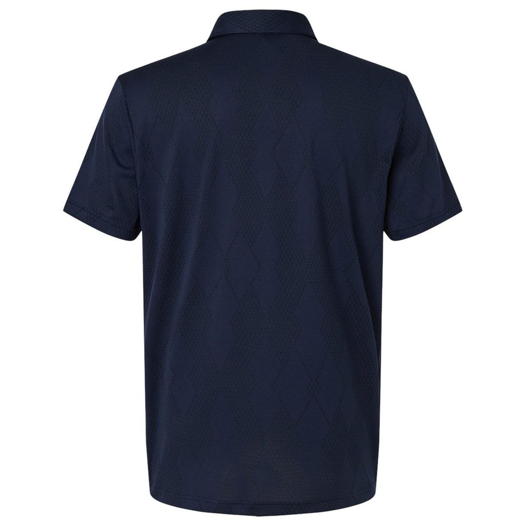 Adidas Men's Collegiate Navy Ultimate Textured Polo
