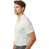 Adidas Men's White Ultimate Textured Polo