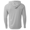A4 Men's Silver Cooling Performance Long Sleeve