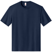 A4 Men's Navy Softek Short Sleeve Tee