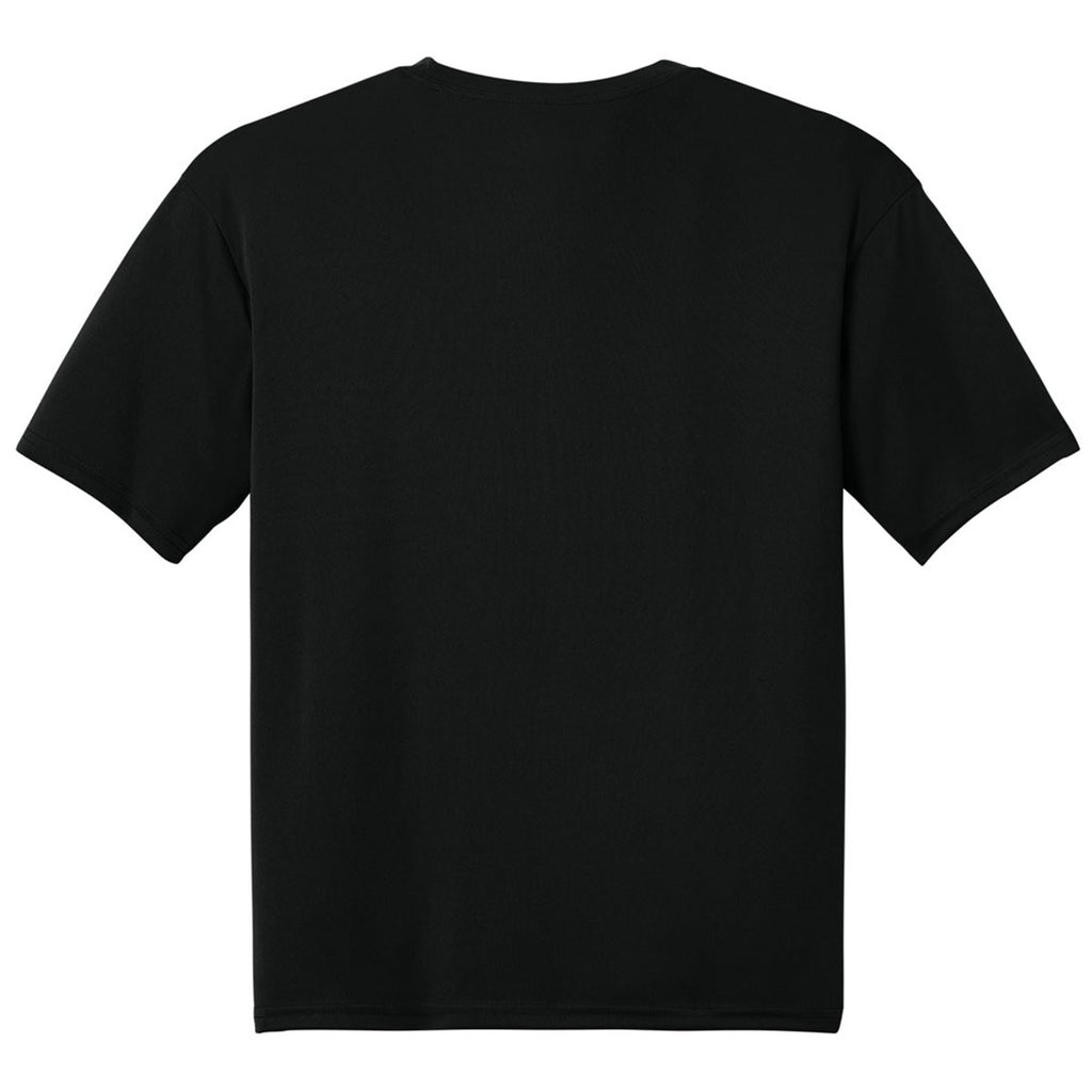 A4 Men's Black Cooling Performance Short Sleeve Tee