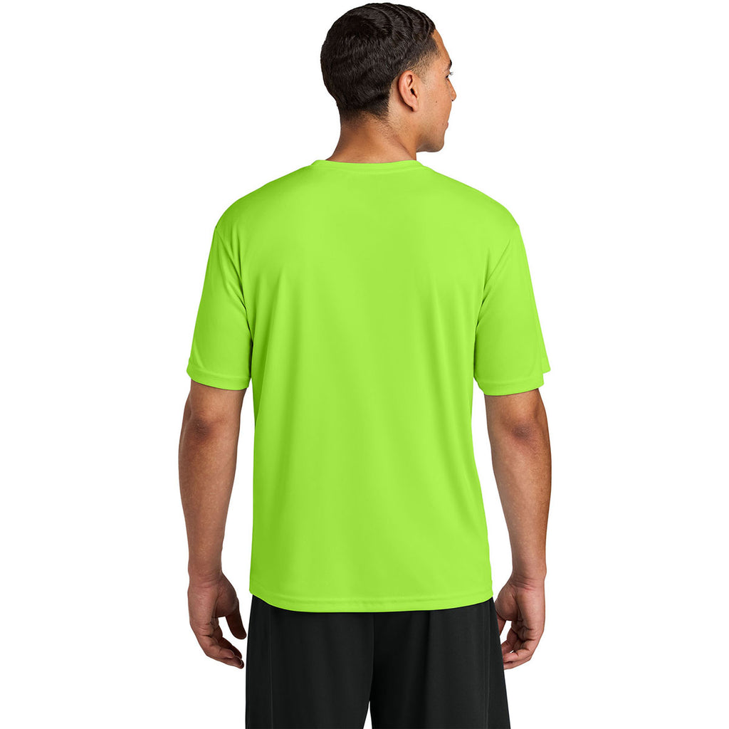 A4 Men's Lime Cooling Performance Short Sleeve Tee