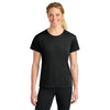 A4 Women's Black Cooling Performance Short Sleeve Tee