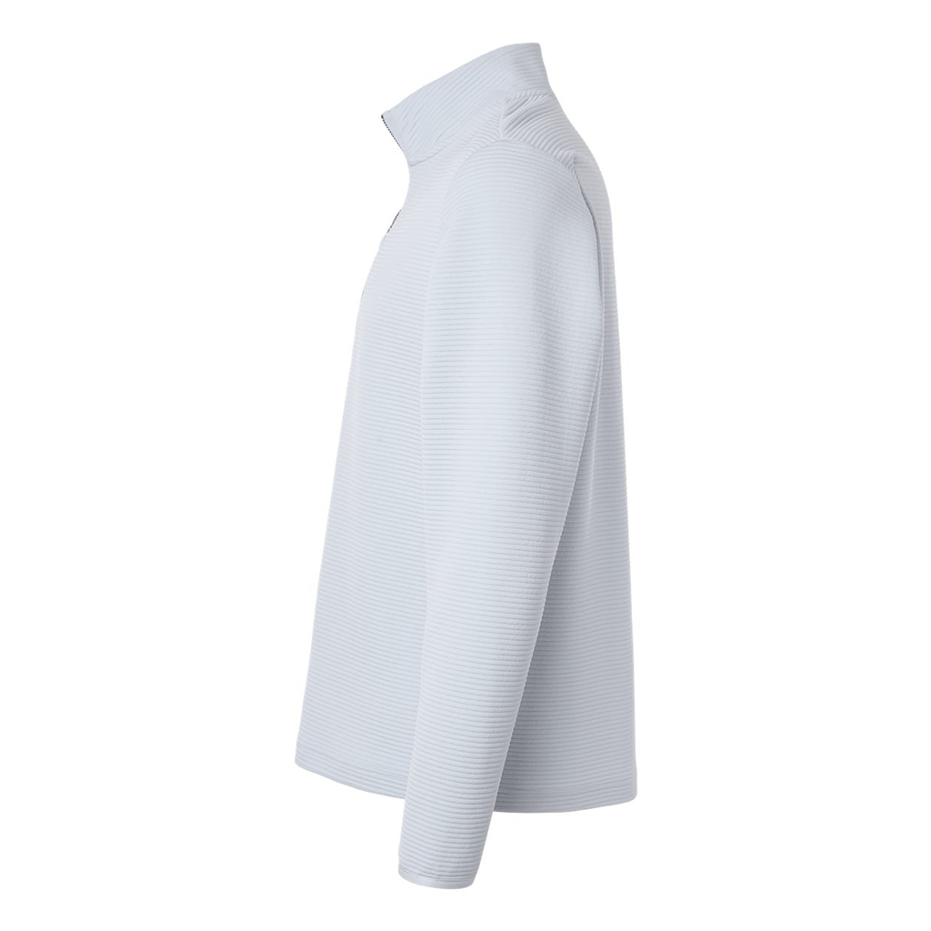 Adidas Men's Halo Blue Spacer Quarter-Zip Pullover