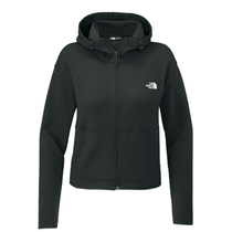 The North Face Women's Asphalt Grey Double-Knit Full Zip Hoodie