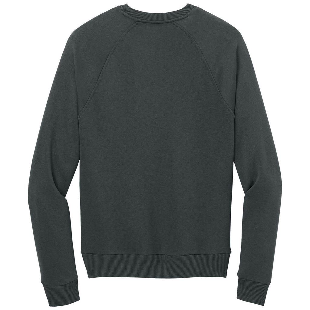 Allmade Unisex Terrain Grey Organic CVC Fleece Crewneck Sweatshirt