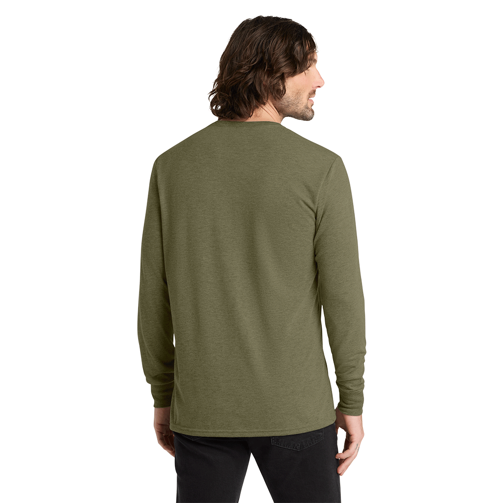 Allmade Unisex Olive You Green Tri-Blend Long Sleeve Tee