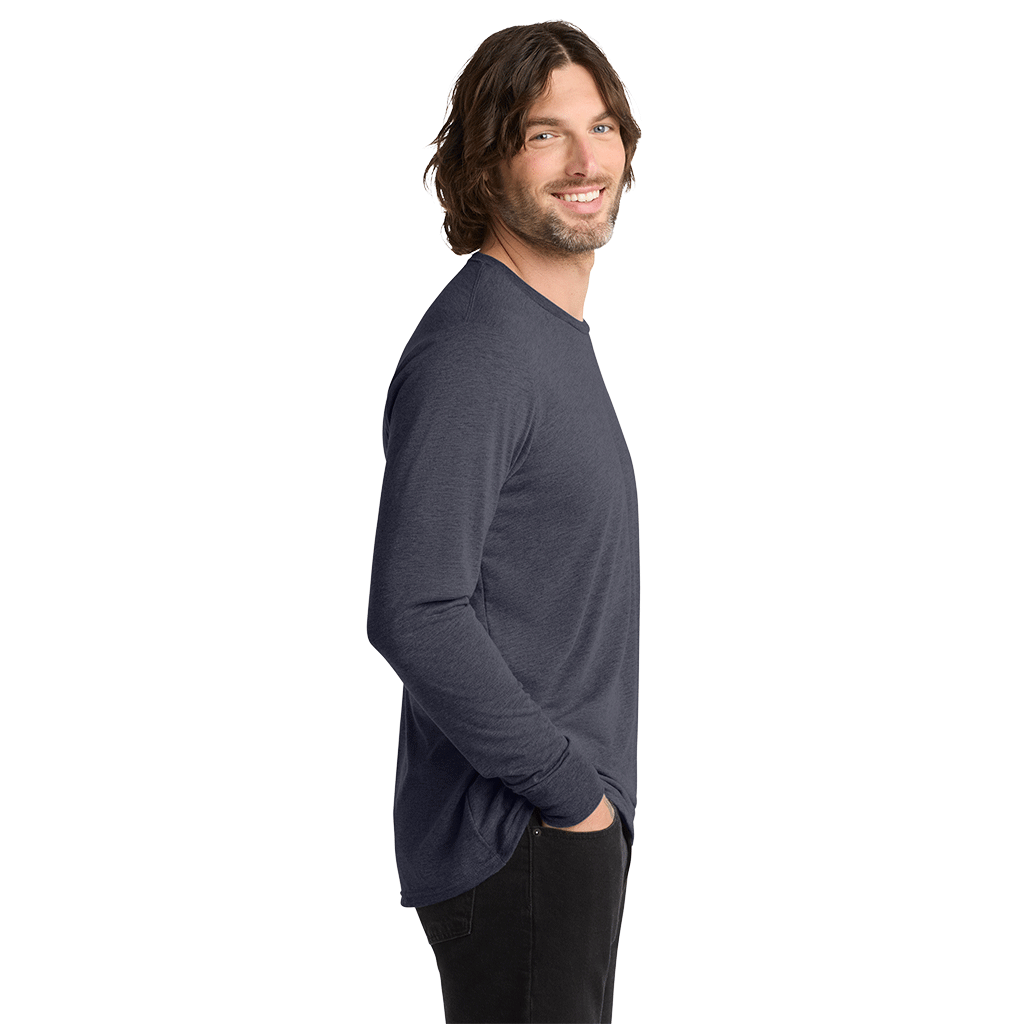 Allmade Unisex Rebel Blue Tri-Blend Long Sleeve Tee