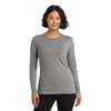 Allmade Women's Aluminum Grey Tri-Blend Long Sleeve Tee