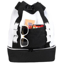 Atchison White Brightwater Dual-Compartment Tote-Pack Cooler