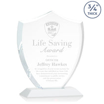 St. Regis White Scudo Shield Award 7.25