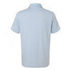 Adidas Men's White/Crystal Sky Performance Textured Polo