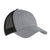 Big Accessories Women's Ligth Grey/Black Sport Ponytail Trucker