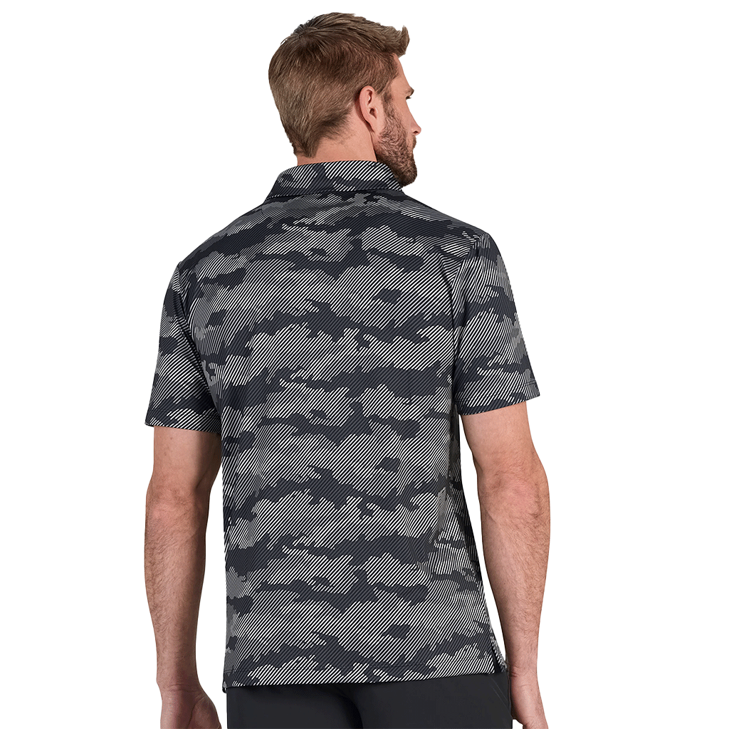 Bad Birdie Men's Frostbite - Granite Core Performance Polo