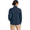 Brooks Brothers Women's Navy Blazer Diamond Quilt Full-Zip