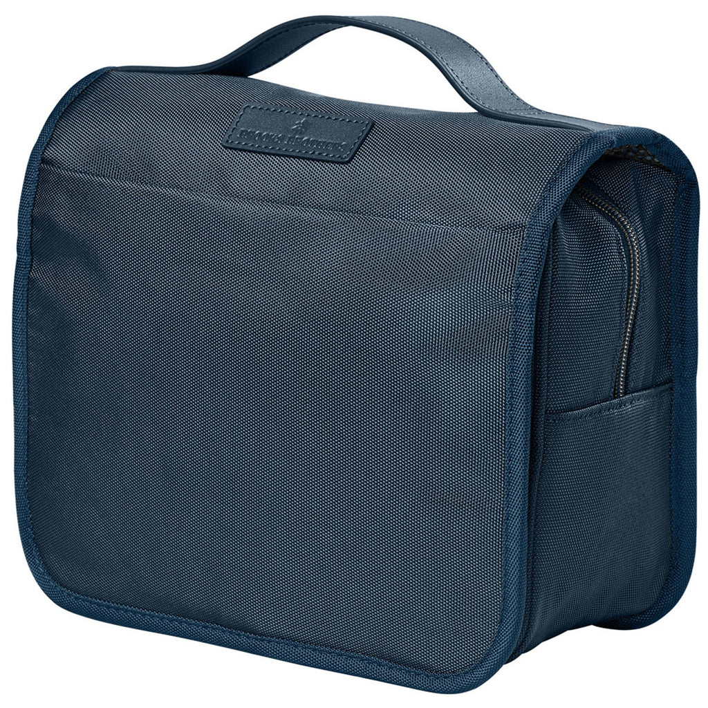 Brooks Brothers Navy Blazer Oxford Small Travel Bag
