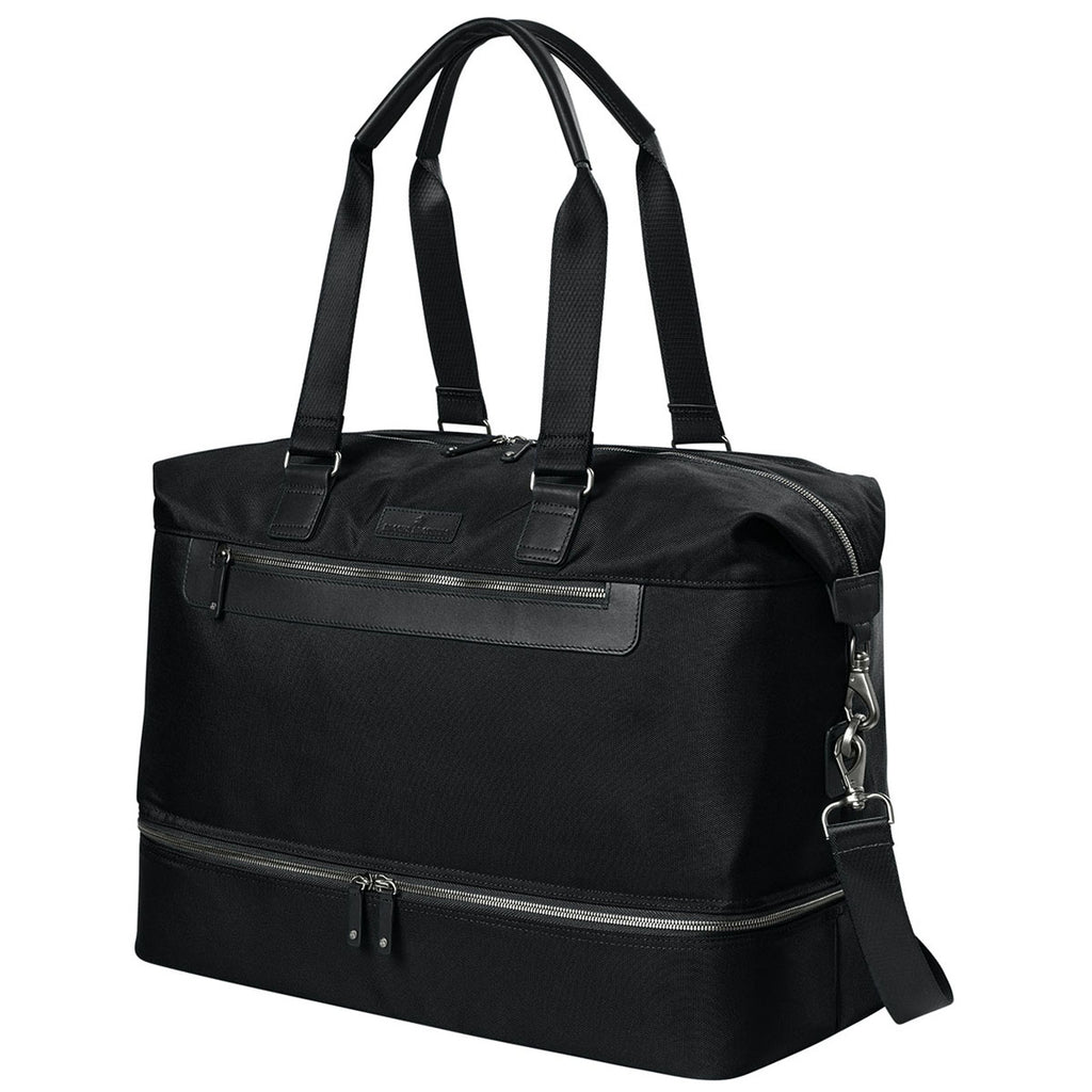 Brooks Brothers Deep Black Oxford Weekender