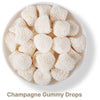 SugarSpot Clear Champagne Gummy Drops: Small Jar