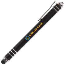 Logomark Black Ritchey Recycled Aluminum Gravity Pen & Stylus